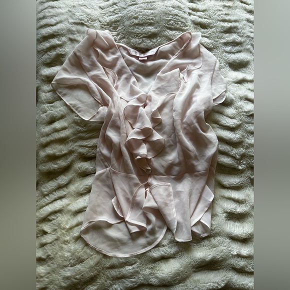 💓 Victoria secret rose pink blouse sleepwear large rare and discontinued - Picture 1 of 2